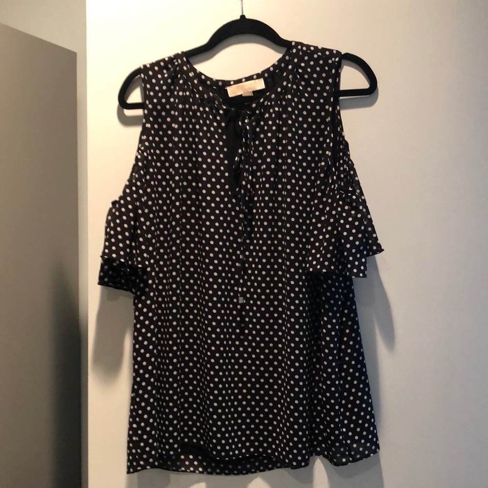 Michael Kors Polka Dot Top